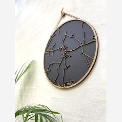 Borbjerg bykort i tr