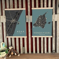 Asaa byplakat 50 stk