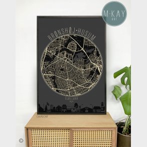 Brnshj Husum Cirkelplakat 70 Stk