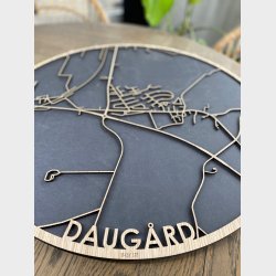 Daug�rd bykort i tr�