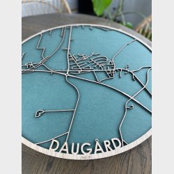 Daug�rd bykort i tr�