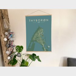 Thyborøn byplakat 75 stk