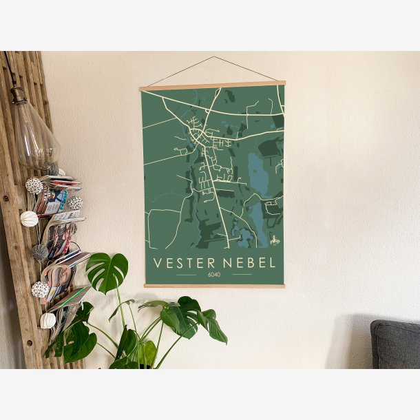 Vester Nebel byplakat 95 stk