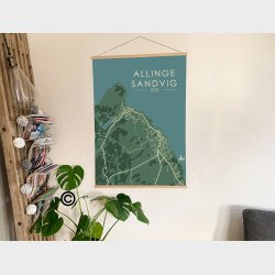 Allinge Sandvig byplakat 65 stk