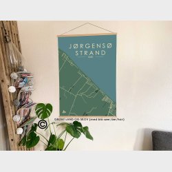 Jørgensø Strand byplakat 20 stk
