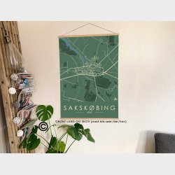 Sakskøbing byplakat 90 stk