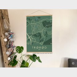 Trørød byplakat 50 stk