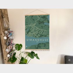 Strandhuse byplakat 60 stk