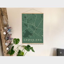 Gr�nbjerg byplakat 65 stk