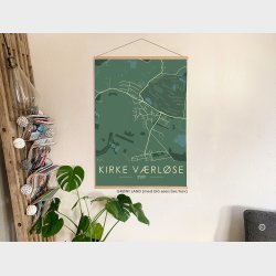 Kirke Værløse byplakat 80 stk
