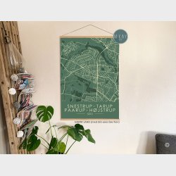 Snestrup Tarup Paarup Højstrup byplakat 90 stk