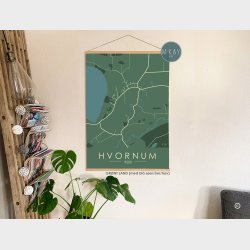 Hvornum byplakat 35 stk