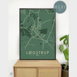 Løgstrup byplakat 50 stk