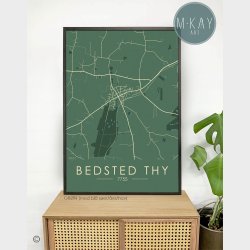 Bedsted Thy byplakat 50 stk