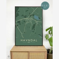 Havndal byplakat 50 stk