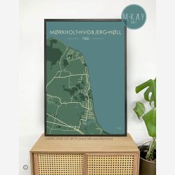 Mørkholt-Hvidbjerg-Høll byplakat 50 stk