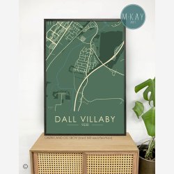Dall Villaby byplakat 40 stk