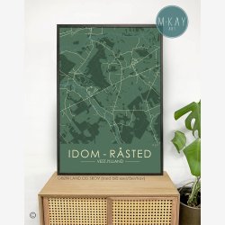 Idom-Rsted byplakat 40 stk