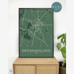 Dronninglund byplakat 75 stk