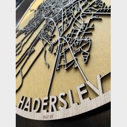 Haderslev bykort i tr