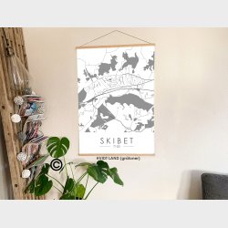 Skibet byplakat 60 stk