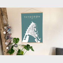 Thyborøn byplakat 75 stk