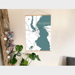 Vilsund byplakat 45 stk