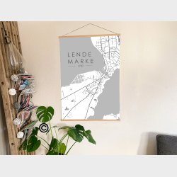 Lendemarke byplakat 45 stk