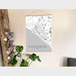 Ringkøbing byplakat 85 stk