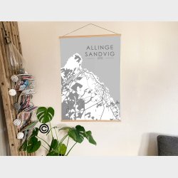 Allinge Sandvig byplakat 65 stk
