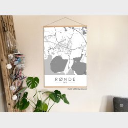 Rønde byplakat 45 stk