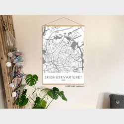 Skibhuskvarteret byplakat 200 stk