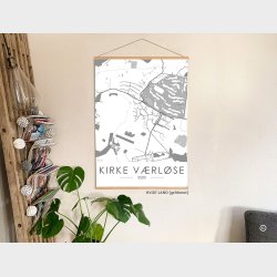 Kirke Værløse byplakat 80 stk