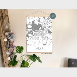 Give byplakat 75 stk