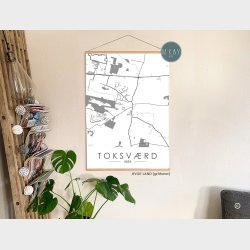 Toksværd byplakat 50 stk