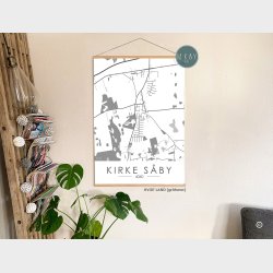 Kirke Saaby byplakat 65 stk