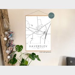 Haverslev byplakat 50 stk