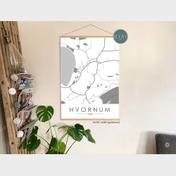 Hvornum byplakat 35 stk