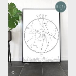 Nors Cirkelplakat 45 Stk