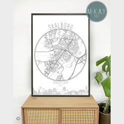 Skalborg Cirkelplakat 65 Stk