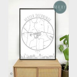Vester Skerninge Cirkelplakat 35 Stk