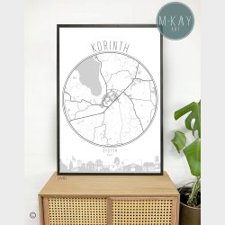 Korinth Cirkelplakat 45 Stk