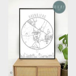 Havnbjerg Cirkelplakat 65 Stk