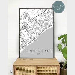 Greve Strand byplakat 50