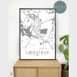 Løgstrup byplakat 50 stk