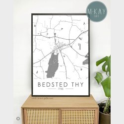 Bedsted Thy byplakat 50 stk