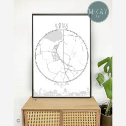 Køng Cirkelplakat 40 Stk