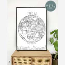 Sborg Cirkelplakat 80 Stk