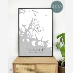 Paamiut byplakat 40 stk