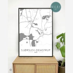 Sjrslev-Demstrup byplakat 30 stk